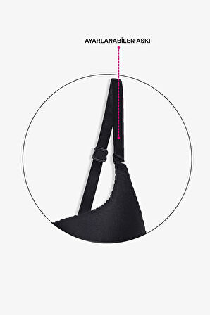 Kadın Seamless - Lazer Kesim Dikişsiz Push Up Ten Sütyen