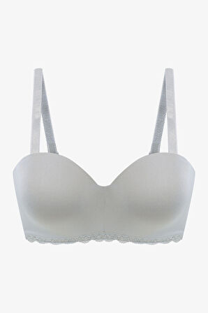 Kadın Dolgusuz Mikro Straplez Sütyen