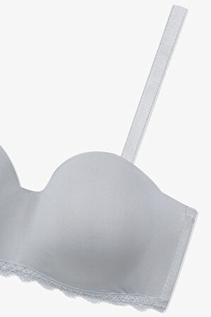 Kadın Dolgusuz Mikro Straplez Sütyen