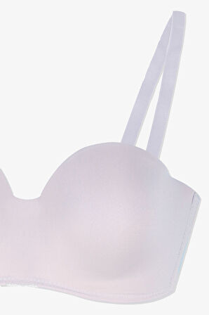 Kadın Dolgusuz Mikro Straplez Sütyen