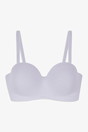 Kadın Fitilli Straplez Sütyen