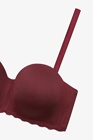 Kadın Dolgusuz Mikro Straplez Sütyen