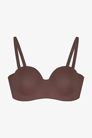 Kadın Dolgusuz Mikro Straplez Sütyen