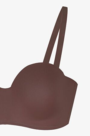 Kadın Dolgusuz Mikro Straplez Sütyen