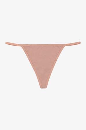 Kadın Pamuklu Basic Tanga Külot 3'lü Paket