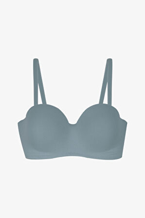 Kadın Fitilli Straplez Sütyen