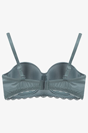 Kadın Fitilli Straplez Sütyen