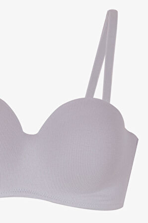 Kadın Fitilli Straplez Sütyen