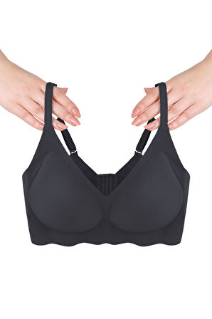 Balensiz Lazer Dikişsiz Görünmez Çıkarılabilir Pedli Sütyen