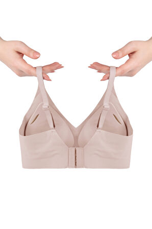 Balensiz Lazer Dikişsiz Görünmez Çıkarılabilir Pedli Sütyen