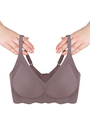 Balensiz Lazer Dikişsiz Görünmez Çıkarılabilir Pedli Sütyen