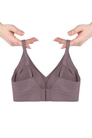 Balensiz Lazer Dikişsiz Görünmez Çıkarılabilir Pedli Sütyen