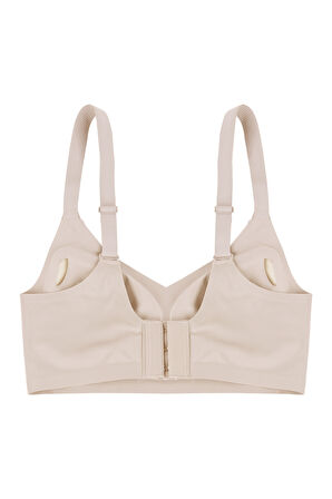 Balensiz Lazer Dikişsiz Görünmez Çıkarılabilir Pedli Toparlayıcı Sütyen