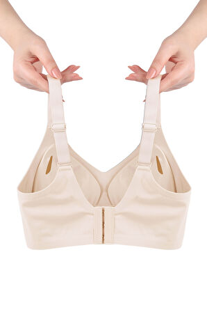 Balensiz Lazer Dikişsiz Görünmez Çıkarılabilir Pedli Toparlayıcı Sütyen