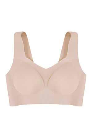 Balensiz Lazer Dikişsiz Çıkarılabilir Pedli Kalın Askılı Görünmez Sütyen