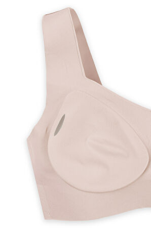 Balensiz Lazer Dikişsiz Çıkarılabilir Pedli Kalın Askılı Görünmez Sütyen