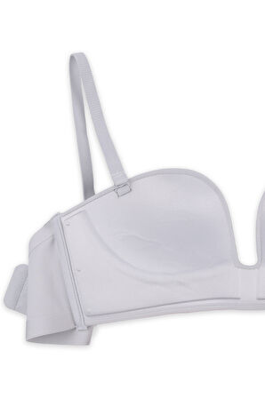 Derin Dekolte Destekli Dikişsiz Sütyen