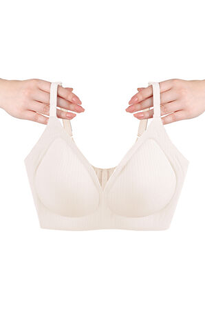 Balensiz Görünmez Fitilli Kaşkorse Çıkarılabilir Pedli Dikişsiz Sütyen