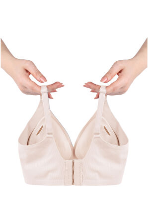 Balensiz Görünmez Fitilli Kaşkorse Çıkarılabilir Pedli Dikişsiz Sütyen