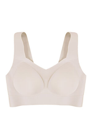 Balensiz Lazer Dikişsiz Çıkarılabilir Pedli Kalın Askılı Görünmez Sütyen