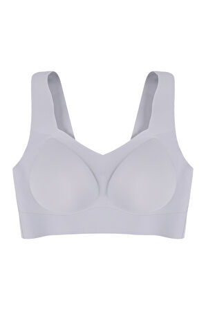 Balensiz Lazer Dikişsiz Çıkarılabilir Pedli Kalın Askılı Görünmez Sütyen