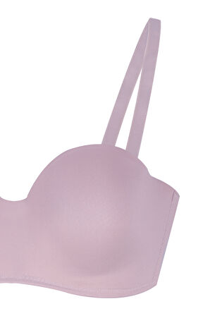 Kadın Dolgusuz Mikro Straplez Sütyen