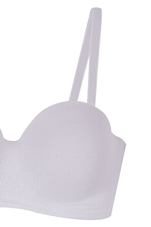 Kadın Fitilli Straplez Sütyen