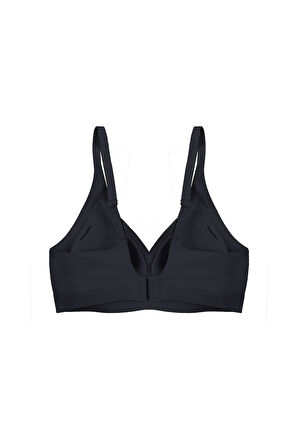 Balensiz Lazer Dikişsiz Kaplı Dekolteli Büstiyer Sütyen