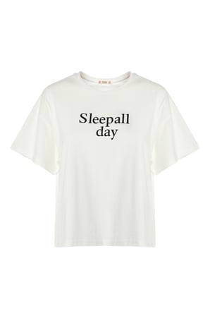Kadın Pamuklu Kısa Kollu Siyah Çizgili Şortlu Pijama Takımı