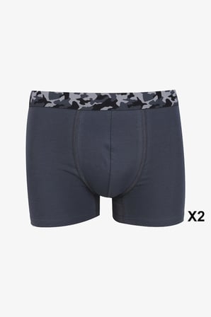 Erkek 4'lü Pamuklu Likralı Boxer