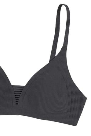 Kadın Fitilli Lazer Dikişsiz İp Detaylı Pedli Sütyen