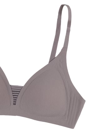 Kadın Fitilli Lazer Dikişsiz İp Detaylı Pedli Sütyen