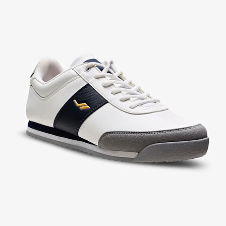 Lescon Flint 3 Erkek Sneakers Spor Ayakkabı Beyaz - Lacivert
