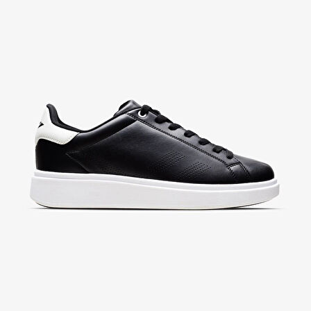 LESCON LOYAL SİYAH BEYAZ COMFORT CASUAL ANATOMİK GÜNLÜK SPOR AYAKKABI