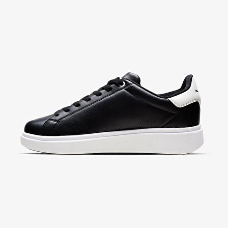 LESCON LOYAL SİYAH BEYAZ COMFORT CASUAL ANATOMİK GÜNLÜK SPOR AYAKKABI