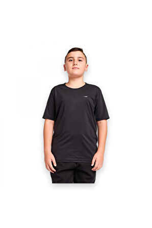 Lescon 25S3221 Kısa Kol Siyah Çocuk T-Shirt