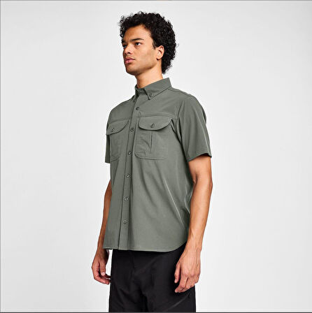 LESCON 25Y-1053 OUTDOOR KISA KOL ERKEK GÖMLEK