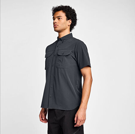 LESCON 25Y-1053 OUTDOOR KISA KOL ERKEK GÖMLEK