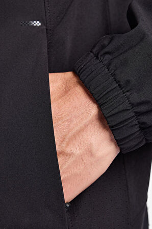 Lescon 25Btea001018 Erkek Antrenman Fermuarlı Kapşonlu Üst