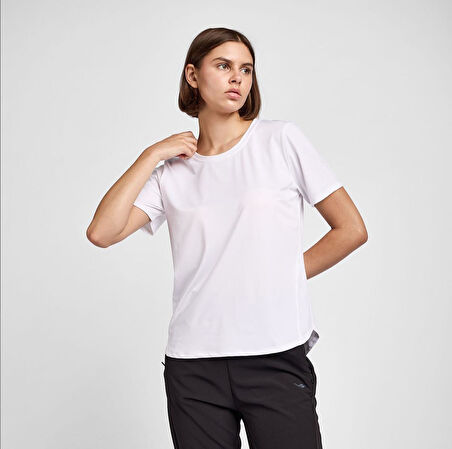 LESCON 25B-2055 ANTRENMAN KISA KOL KADIN TSHIRT