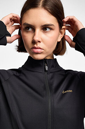 Lescon 25Btba002041 Kadın Antrenman Fermuarlı Üst