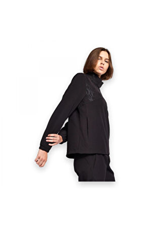 Lescon 25B-2062 Antrenman Fermuarlı Ceket Siyah Kadın Ceket
