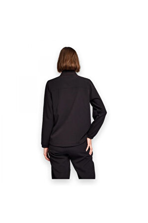 Lescon 25B-2062 Antrenman Fermuarlı Ceket Siyah Kadın Ceket