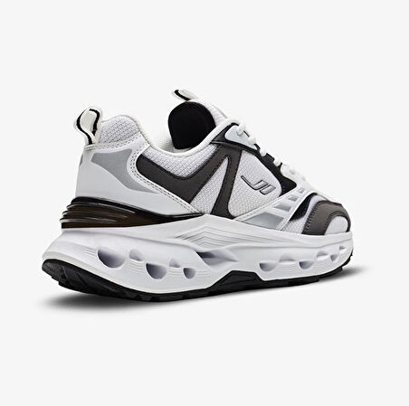 LESCON AXIS FLEX BEYAZ SİYAH COMFORT CASUAL ANATOMİK SPOR AYAKKABISI