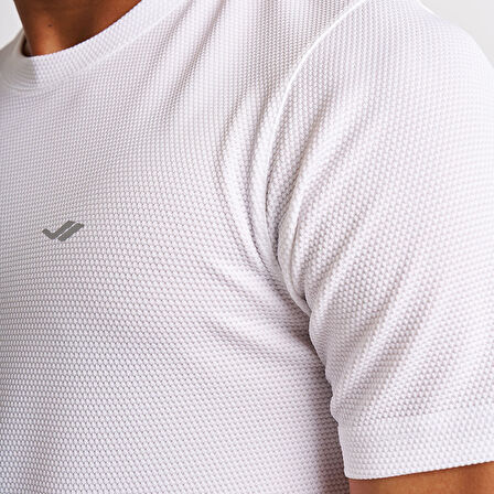 LESCON 25S-1298-25N ERKEK KISA KOL TİŞÖRT BEYAZ