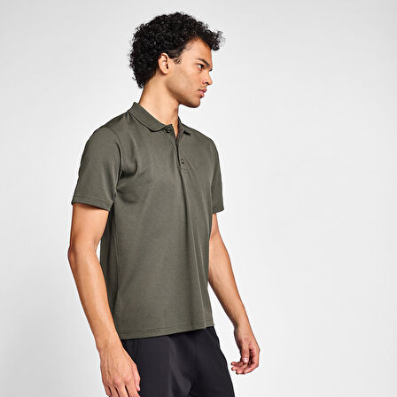 LESCON 25S-1297-25N ERKEK KISA KOL POLO TİŞÖRT HAKİ