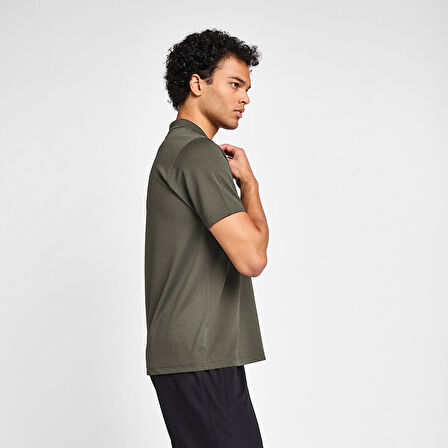 LESCON 25S-1297-25N ERKEK KISA KOL POLO TİŞÖRT HAKİ