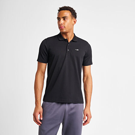 LESCON 25S-1297-25N ERKEK KISA KOL POLO TİŞÖRT SİYAH