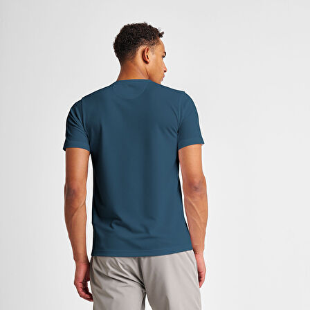 LESCON 25S-1298-25N ERKEK KISA KOL TİŞÖRT KOZMİK SAFİR