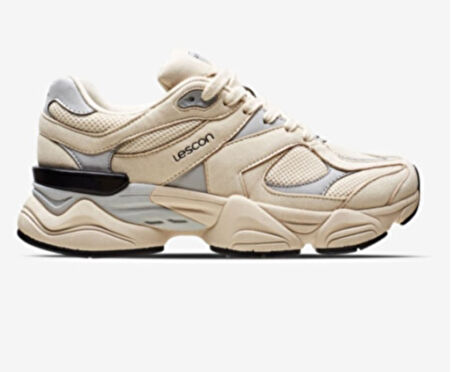 Lescon Ghost 2 Easystep Kadın Spor Ayakkabı - Bej - ST02842-Bej-36